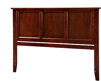 Amazon Com Atlantic Furniture Madison Headboard Queen Walnut