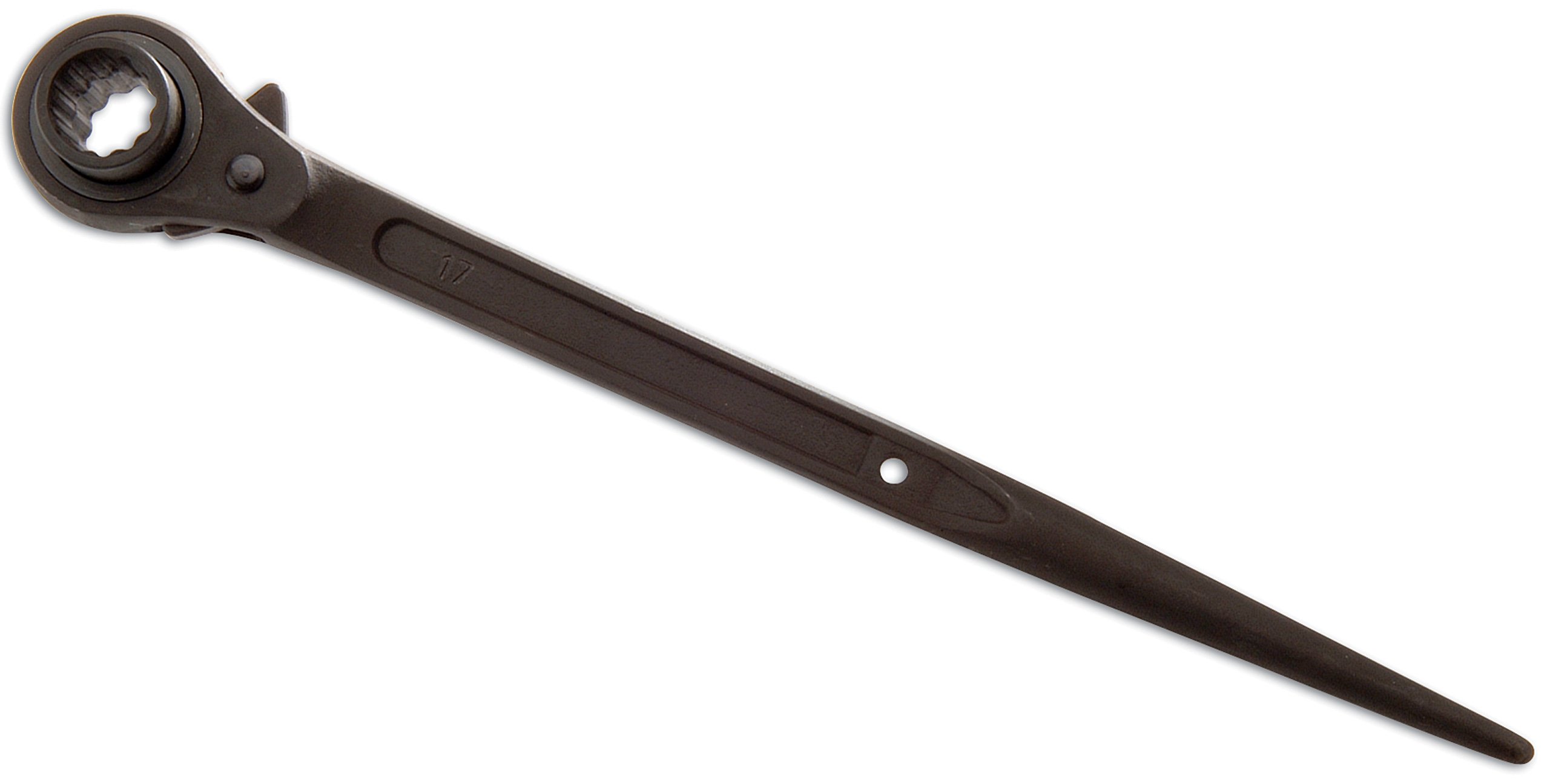 Laser 0178 Ratchet Podger Spanner 30mm X 36mm, Black,chrome