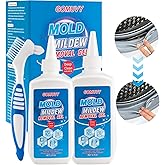 Household Mou-ld Remover Gel, 10 Fl Oz Washing Machine Cleaner for Washing Machine Refrigerator Strips, 2 Pack Grout Cleaner,