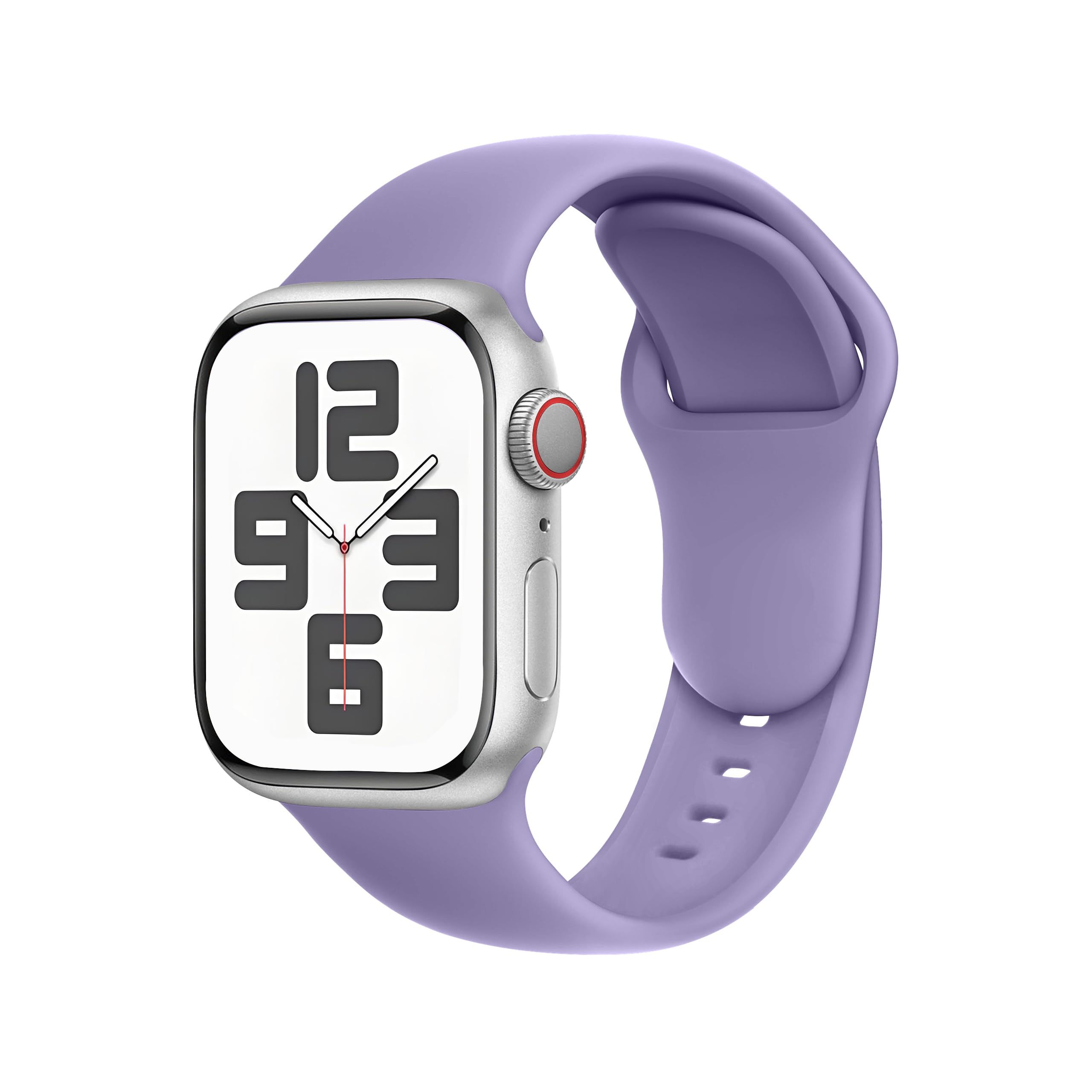 C1 for Apple Watch Strap Ultra 2/Ultra/Series11 10 9 8 7 6 5 4 3/SE (38/40/41/42/44/45/46/49mm) - Sport | Secure Fit, Unisex, Compatible with All Models,Lavender