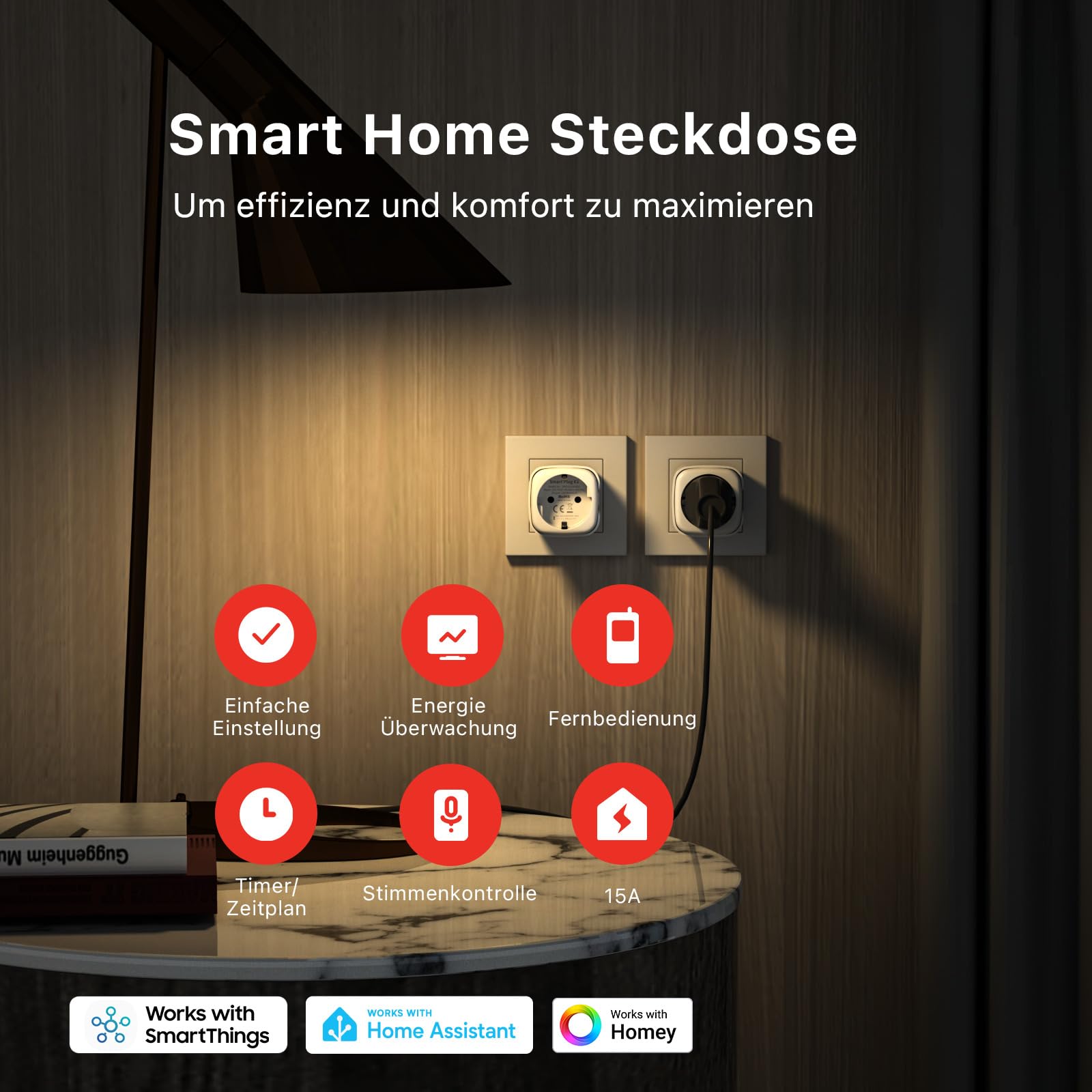 THIRDREALITY Zigbee Smart-Steckdose mit Stromverbrauchsmessung, 4 Stück (Typ F), 16A, Zigbee Repeater, ZigBee Hub erforderlich, kompatibel mit Home Assistant, Homey, SmartThings, Alexa, Hubitat 2