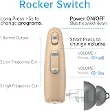 TKING Rechargeable RIE Receiver In Ear Sound Amplifier for TV Music view 4