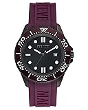 Steve Madden Unisex Date Function Silicone Strap