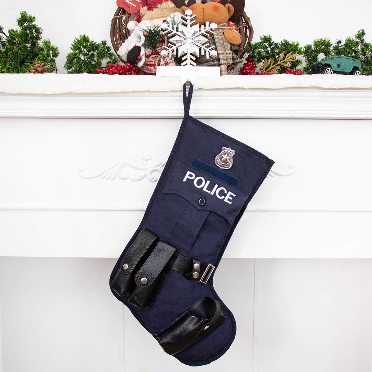Beyond Your Thoughts New Policeman Tactical Christmas Tactical Christmas Stocking