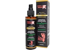 AB ARIIT BLISS Natural Shoe Deodorizer & Foot Odor Elimination Spray - Eucalyptus Lemongrass. Use for Homes, Cars, Shoes, Sweaty Feet, Carpet, and Sports Equipment.