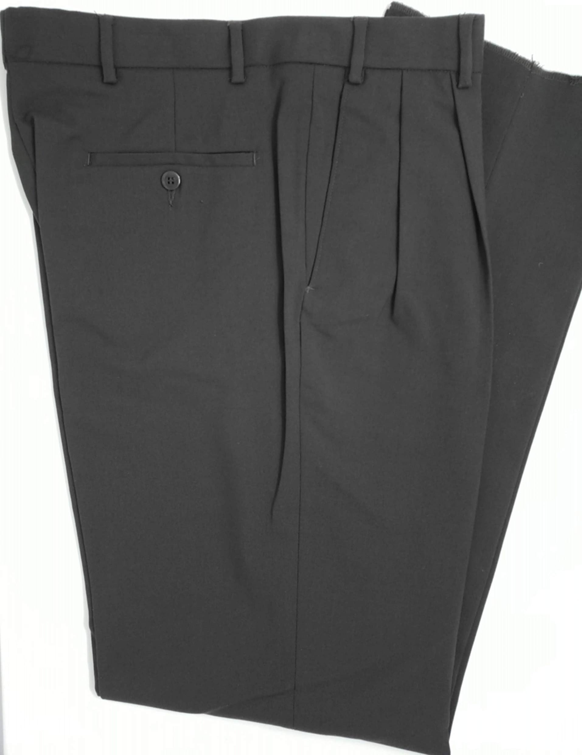 Knightsbridge Stretch Wool Dress Pants, Resists Wrinkles, Lined, 2 Pleats - for Men