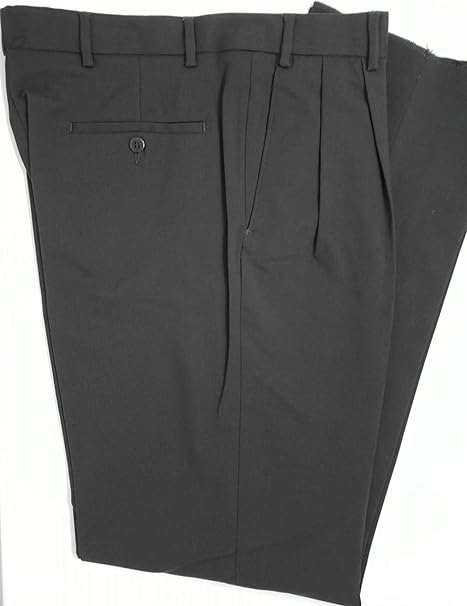 lined wool trousers