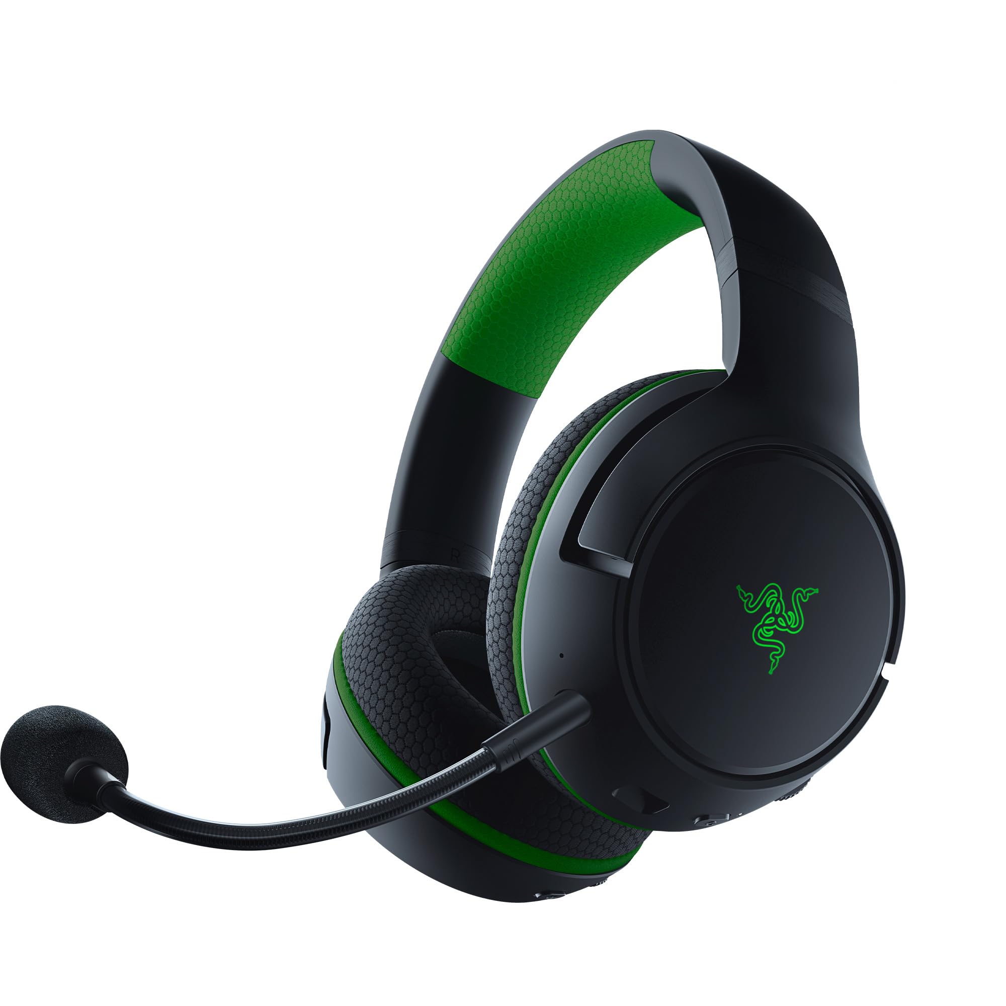 Razer Kaira Pro - Kabellose Gaming Kopfhörer für Xbox Series X / S + Xbox One + PC und Smartphone (Wireless Headset, Bluetooth, 50-mm-Treiber, Superkardioid-Mikrofon) Schwarz-Grün