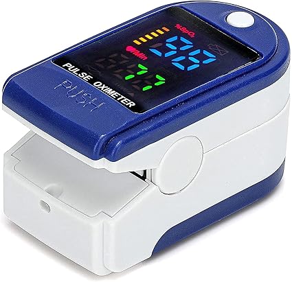 XYLER | Digital Oximeter | Pulse Oximeter Fingertip | Blood Oxygen Saturation Monitor Fingertip | Blood Oxygen Meter Finger Oximeter Finger with Pulse | O2 Monitor Finger for Oxygen