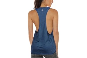 icyzone Workout Tank Tops for Women - Running Muscle Tank Sport Exercise Gym Yoga Tops Athletic Shirts
