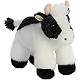 Aurora® Adorable Mini Flopsie™ Mini Moo™ Stuffed Animal - Playful Ease - Timeless Companions - White 8 Inches