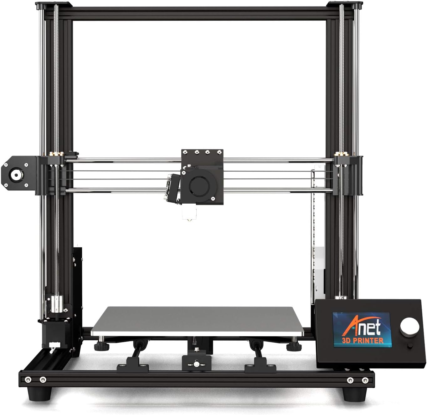 2019 Anet upgraded A8plus desktop FDM metal DIY 3D Printer Kits with large 12864 LCD screen and large bulid volume 300x300x350mm