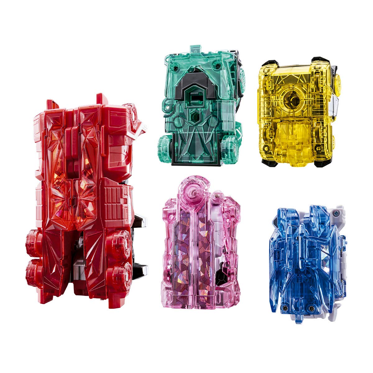 Bandai DX Kiramei Base & Majin Carry Set - Majin Sentai Kira Major (Kiramager) Toy Set, Expandable Base