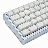 dagaladoo White Jade keycaps PBT,Ceramic Key caps