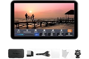 PORTKEYS Poretkeys LH7P 7inch Camera Field Monitor 1000nit FHD 1920 x 1080 IPS Touchscreen Monitor with Built-in Wireless Module, Support Stretch Effects 3D LUT Luma Waveform False Color for DSLR Cameras