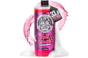 SALTY CAPTAIN EST - 2019 Salty Captain Foaming Salt Remover Wash - Clean & Remove Salt Off Boats & Cars, Prevent Saltwater Corrosion on Marine JetSkis, Trailers, Eco-Friendly Salt Neutralizer Boat Cleaner