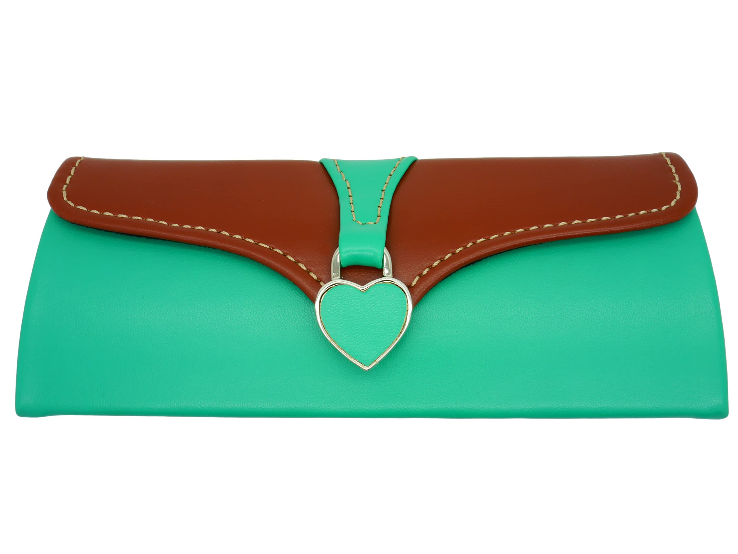 GoOpticians Ladies Clutch Bag Glasses Case with Presentation Box - Blue