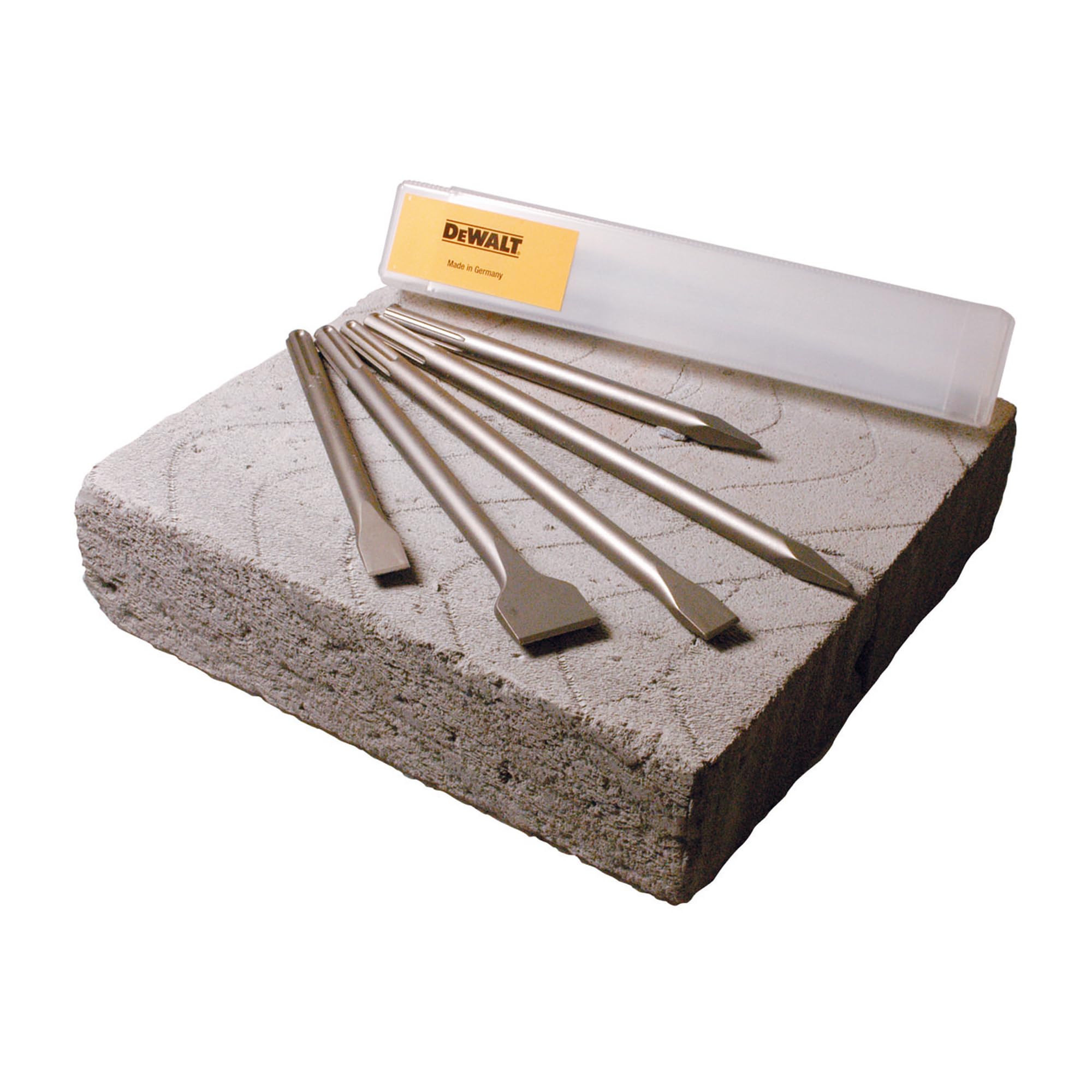 Dewalt SDSMAXSET2-QZ Conjunto de punteros y cinceles SDS-Max (DT6820+DT6821+DT6822+DT6823+DT6824)