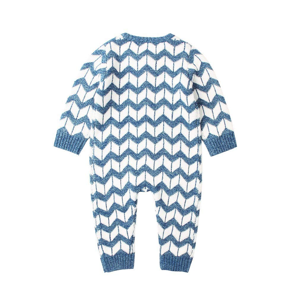 Bebe Miyanuby Barboteuse Bebe Hiver Chaude Tricoter Barboteuse Noel Pull Manches Longues Combinaison Bodys Vetement Bebe Garcon Fille 0 24 Mois Bebe Puericulture Lemoncitylive Com