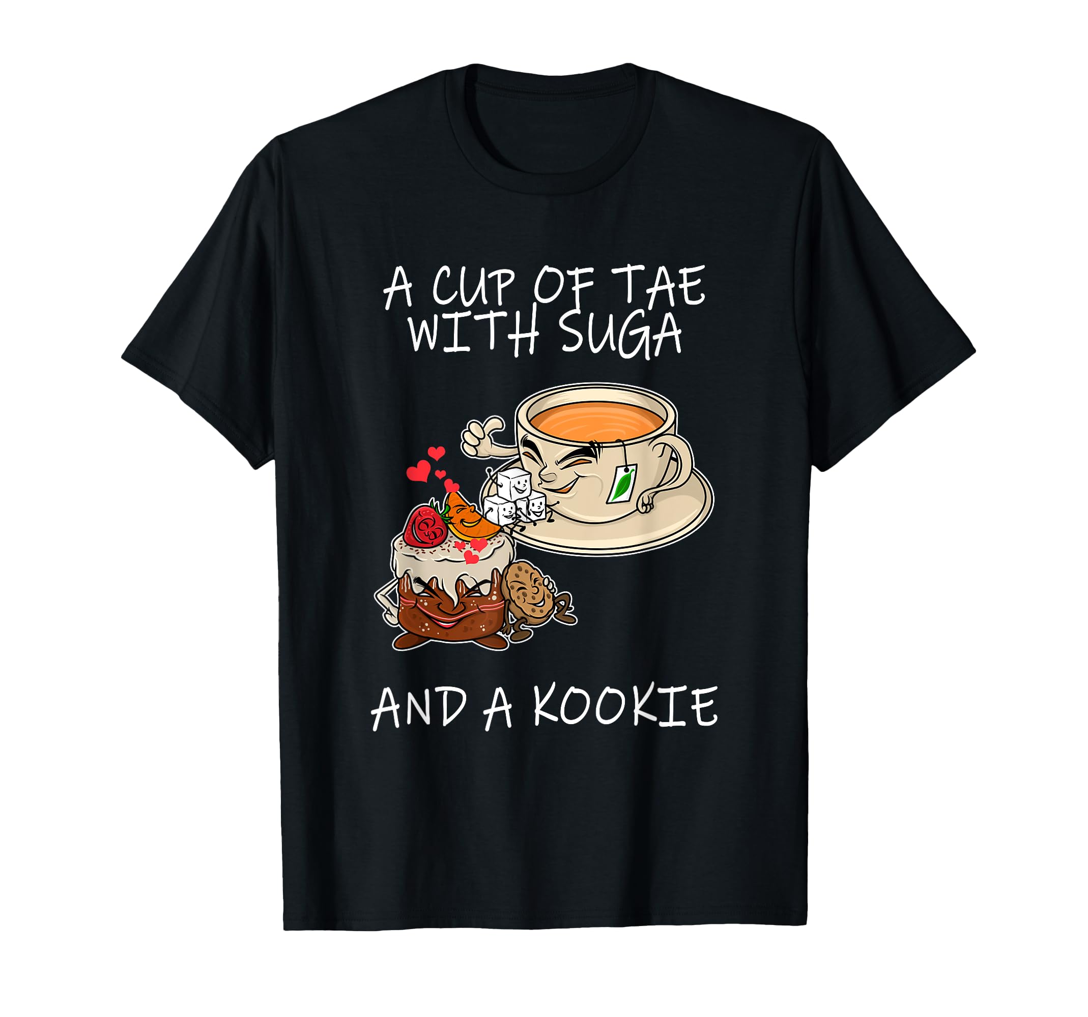 Photo 1 of A Cup Of Tae Suga And A Kookie Funny Coffee Lover Foodie T-Shirt SIZE: 3XL