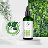 AROMATIKA Organic Hemp Seed Oil 100ml Cold Pressed Vegan Natural Skin Hair view 2
