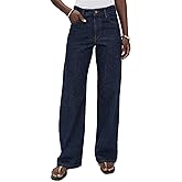 Enza Costa Women's Relaxed Straight Leg Jeans