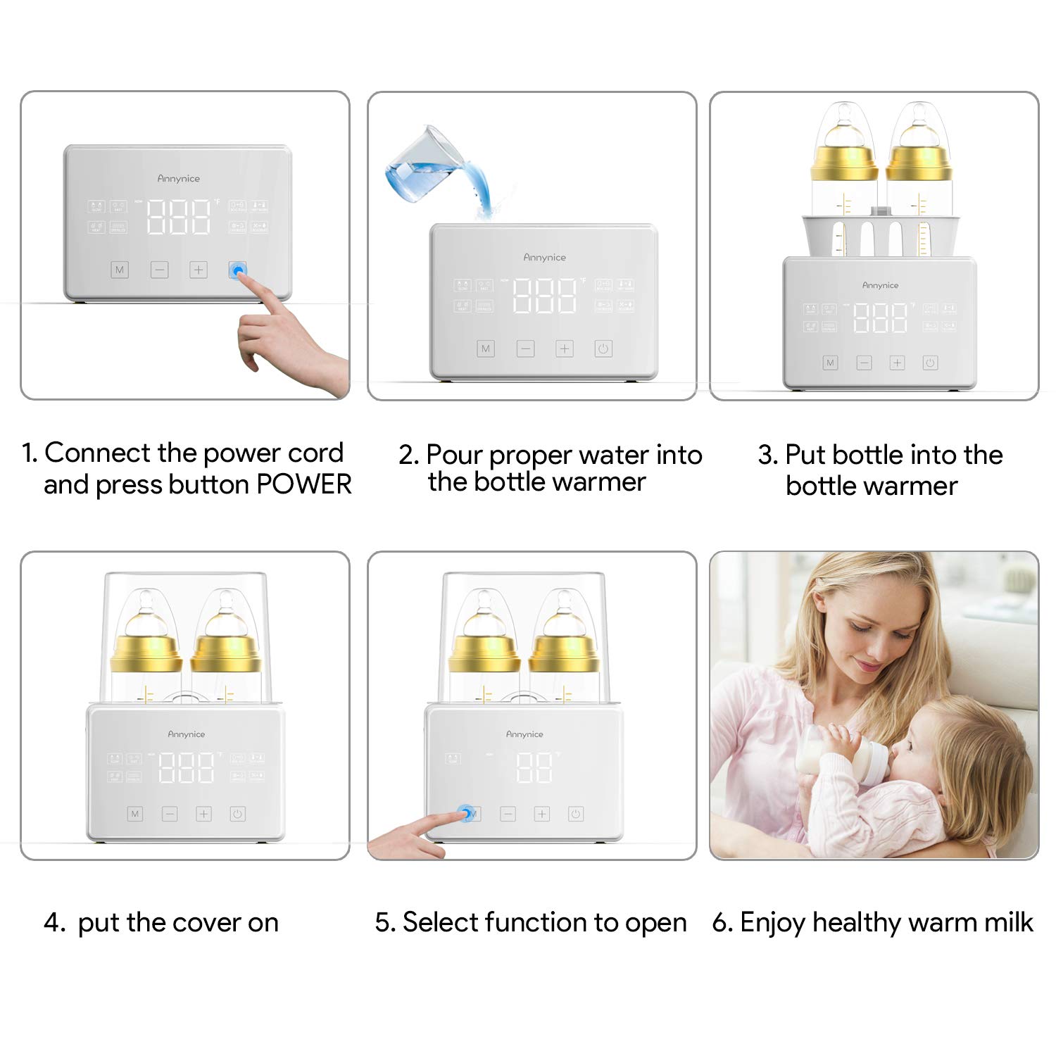 annynice bottle warmer