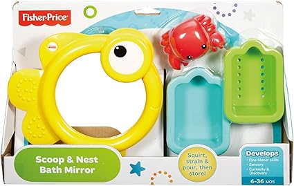 baby bath mirror toy