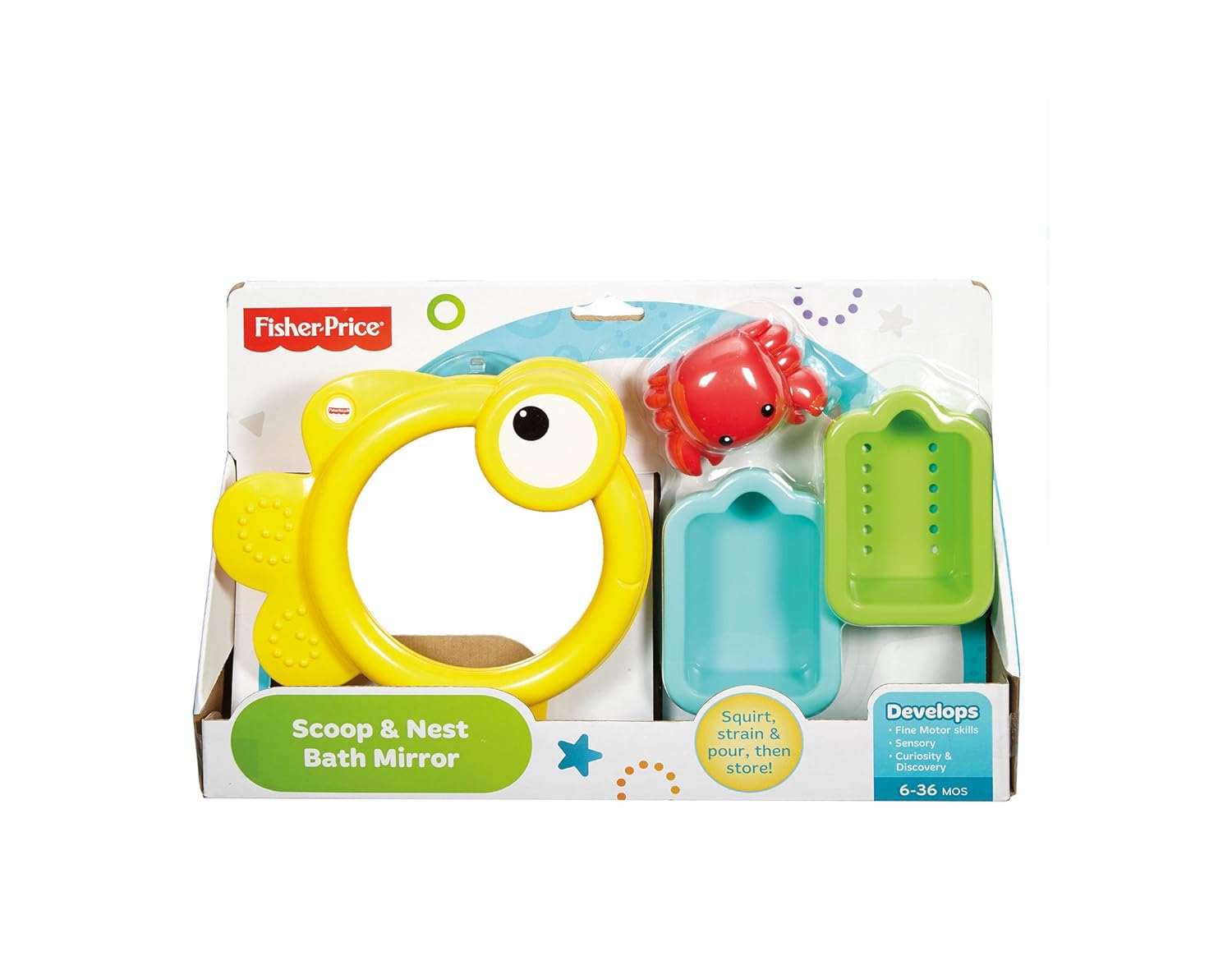 Infant Espejito para baño Fisher Price Mattel CMY