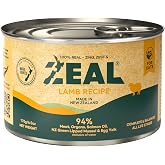 ZEAL New Zealand Wet Cat Food &ndash; High Protein, Grain-Free with Superfoods (Lamb, 6oz Can, 12-Pack)