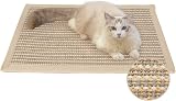 FUKUMARU Cat Scratcher Mat 40x60 cm Natural Sisal Cream