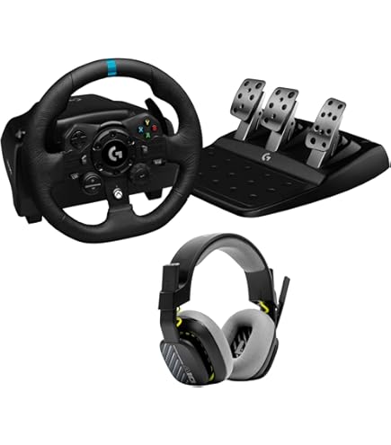 Amazon.com: Logitech G923 Racing Wheel and Pedals, TRUEFORCE Force