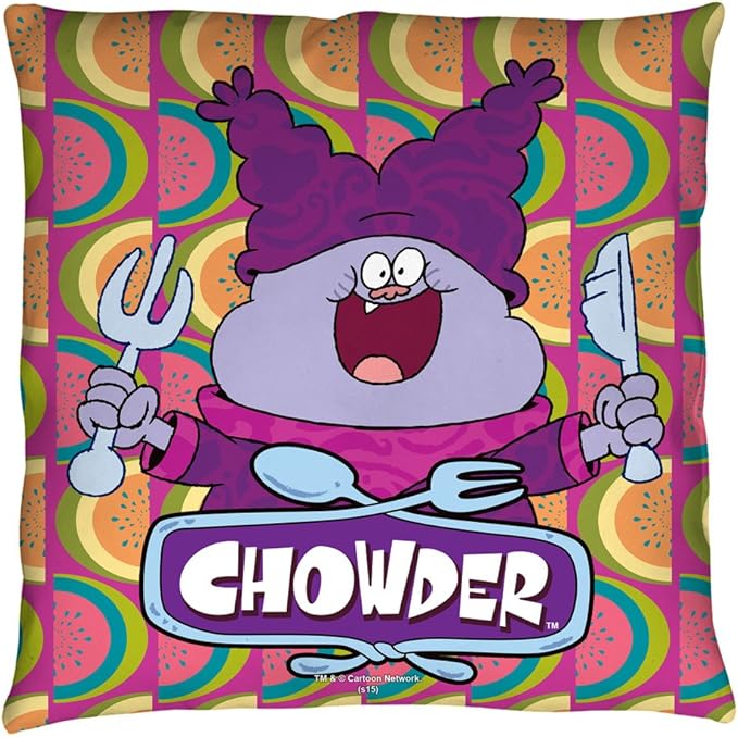 Amazon Co Jp Chowder Animated Comedy Cartoon Network Tv Series Hungry Throw枕 18x18 Cn416 Plo3 18x18 ホーム キッチン