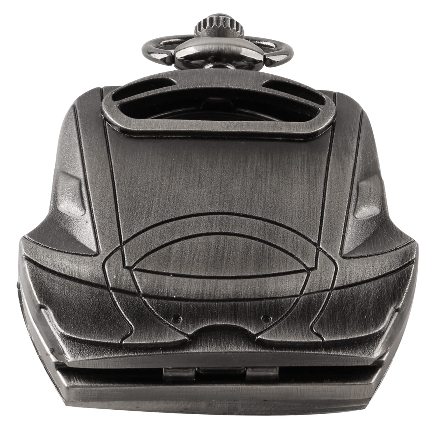 Tiong Irregular Design Quartz Pocket Watches, Arabic Numeral Quartz Pocket Watch Men, Anime Design Dial Watch — image 1