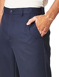 PGA TOUR Men's Flat Front Golf Pant with Expandable