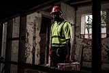 Blackrock Red Hard Hat Safety Helmet Unisex UK EN 397 HDPE 2012 view 4