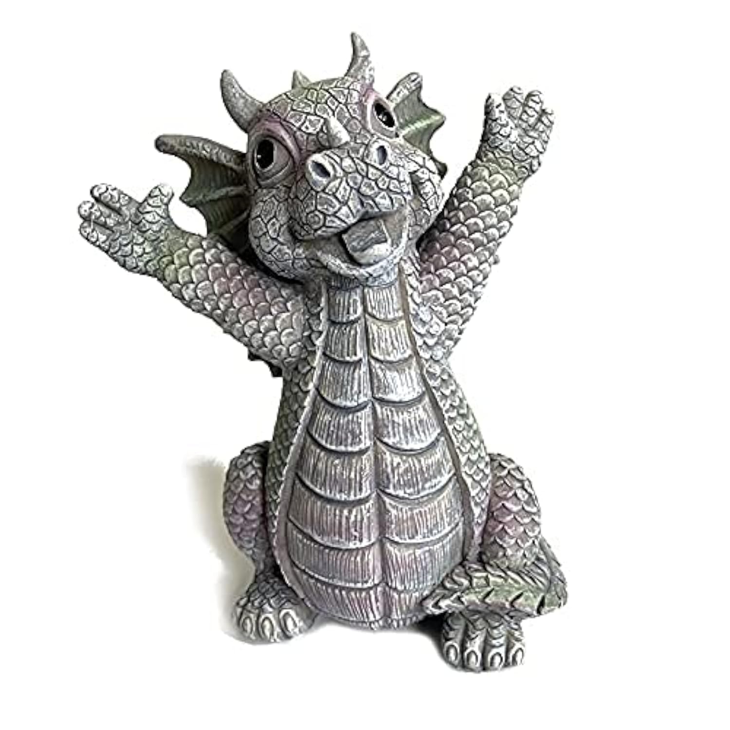 zalati Dragon Statue Figurines Art Resin Sculpture for Outdoor Garden Decor Home Desk Ornament - Dance with Joy