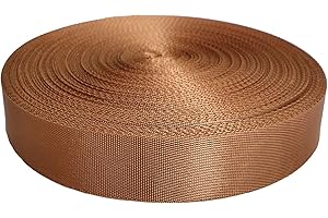 Yo-Yo2015 Nylon Webbing 1 Inch 30 Yards Durable Flat Nylon Webbing Strap for Backpack,Cargo Strap,Pet Leash or Collar,Gardening,Craft