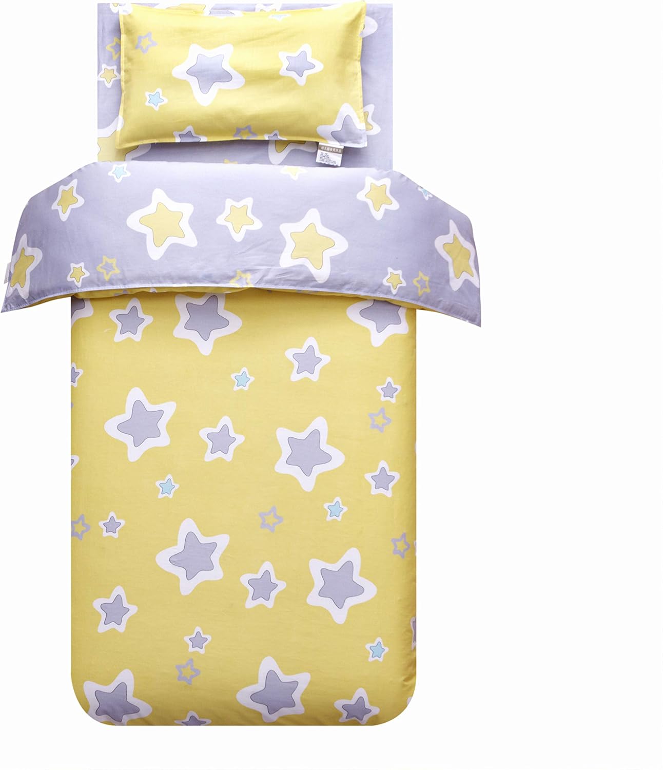 yellow cot bed duvet cover