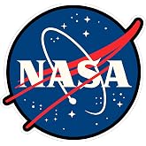 NASA Waterproof Vinyl Sticker 4 Inch Decal | Great For Laptops, Water Bottles, Tumblers, Phone Cases &amp; Notebooks &ndash; A Fun Gift For Teens &amp; Adults