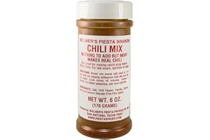 Bolner's Fiesta Brand Chili Mix, 6 Ounces