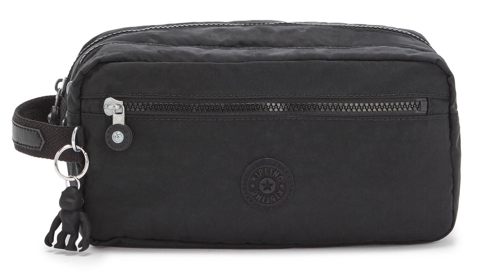 Kipling AGOT Medium toiletry bag, Travel Accessories, Black (Black)