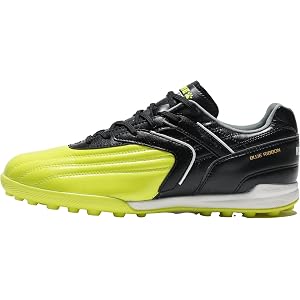 KELME Men's Turf Soccer Cleats - Football Boots Outdoor/Indoor Unisex Adult Sizes - Pro Calfskin Leather Soccer Shoes - TF