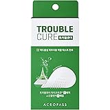 Acropass Trouble Cure Microcone for Blemishes - Hydrocolloid, Acne Pimple Spot Patches (6 count + 6 skin clenasers)