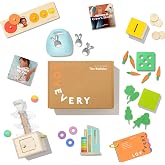 LOVEVERY, The Babbler Play Kit with Bonus Book 'Where is Crew's Shoe', Birthday Play Kit, Montessori Toddler Toy (Best Birthday Gift for 1 Year Old)