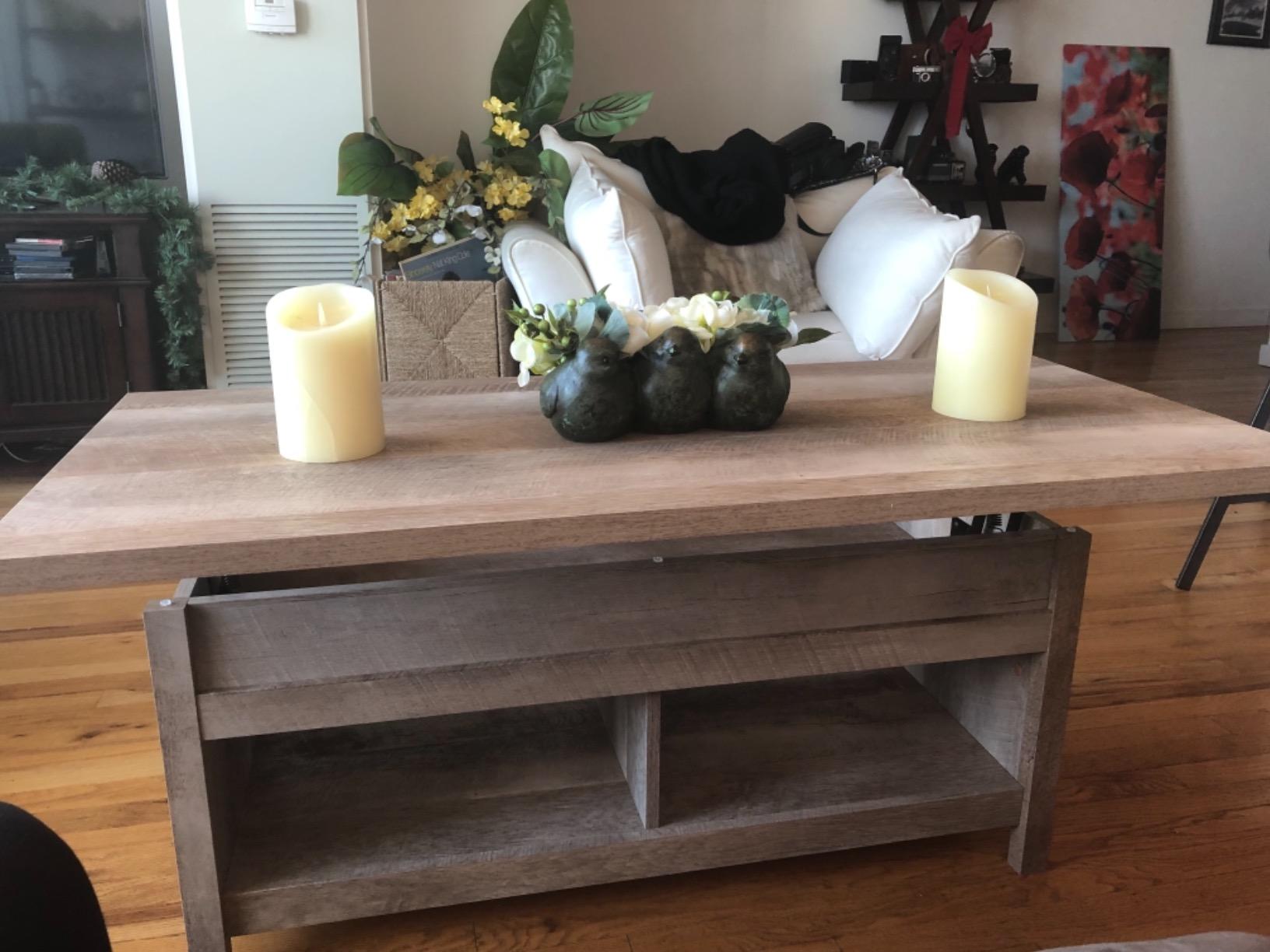 30/mo Finance Sauder Cannery Bridge Lift Top Coffee Table, Lintel