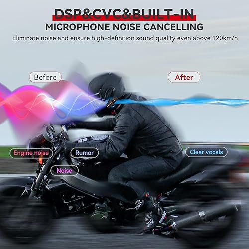 XGP Motorcycle Helmet Bluetooth Headset Intercom Communication