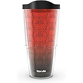Tervis Star Wars Darth Vader Helmet Repeat Made in USA Double Walled Insulated Tumbler Travel Cup Keeps Drinks Cold & Hot, 24oz, Classic