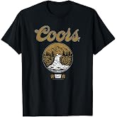Coors Classic Circle Waterfall Design Centered T-Shirt
