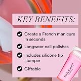 Nails.INC 45 Second Speedy French Manicure Hack Set & Stamper 3pc view 3